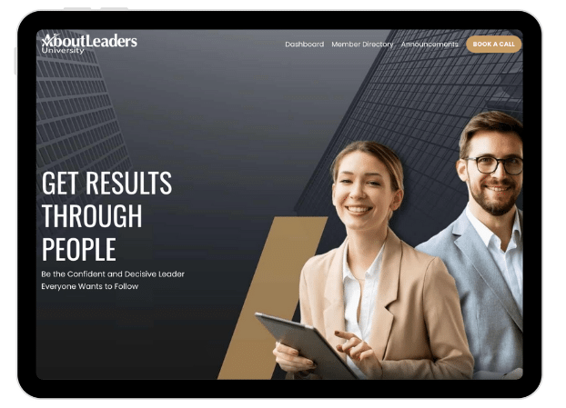 Ultimate Leader Training Course on iPad